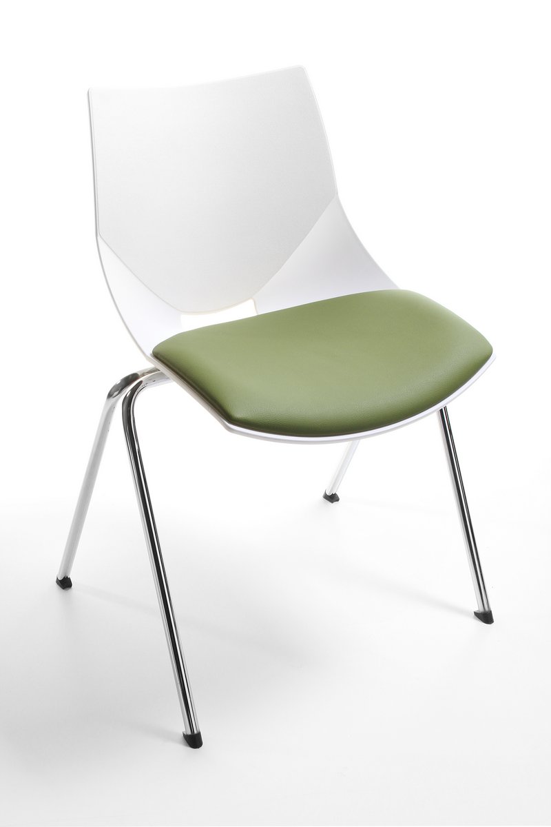 Krzesło konferencyjne SHELL, plastikowe oryginalne krzesło konferencyjne Shell