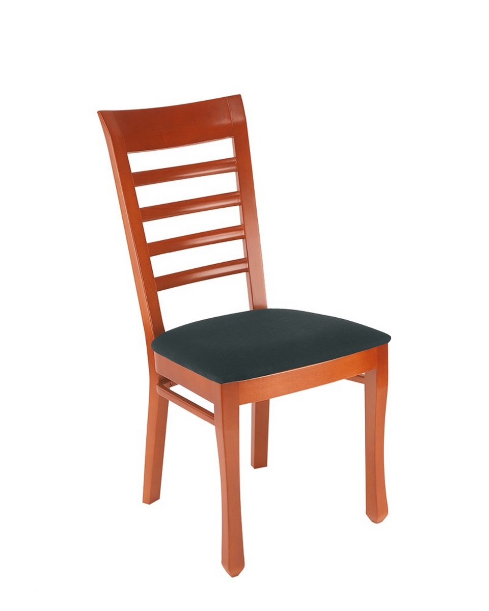 krzesło drewniane tapicerowane do restauracji